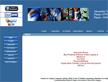 Tablet Screenshot of alexander-micros.co.uk